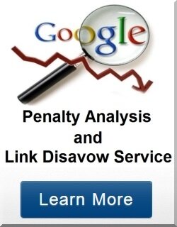 Google penalty analysis service